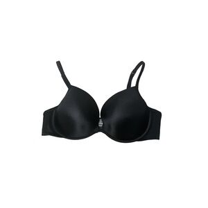 Ambrielle Woman Black Underwire T-Shirt Bra Smooth Cups 38D